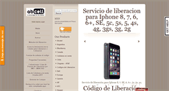 Desktop Screenshot of abcell.com.mx